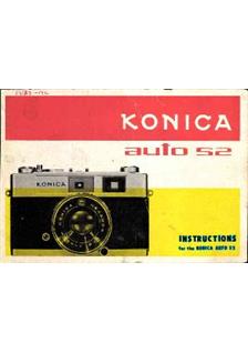 Konica Auto S 2 manual. Camera Instructions.